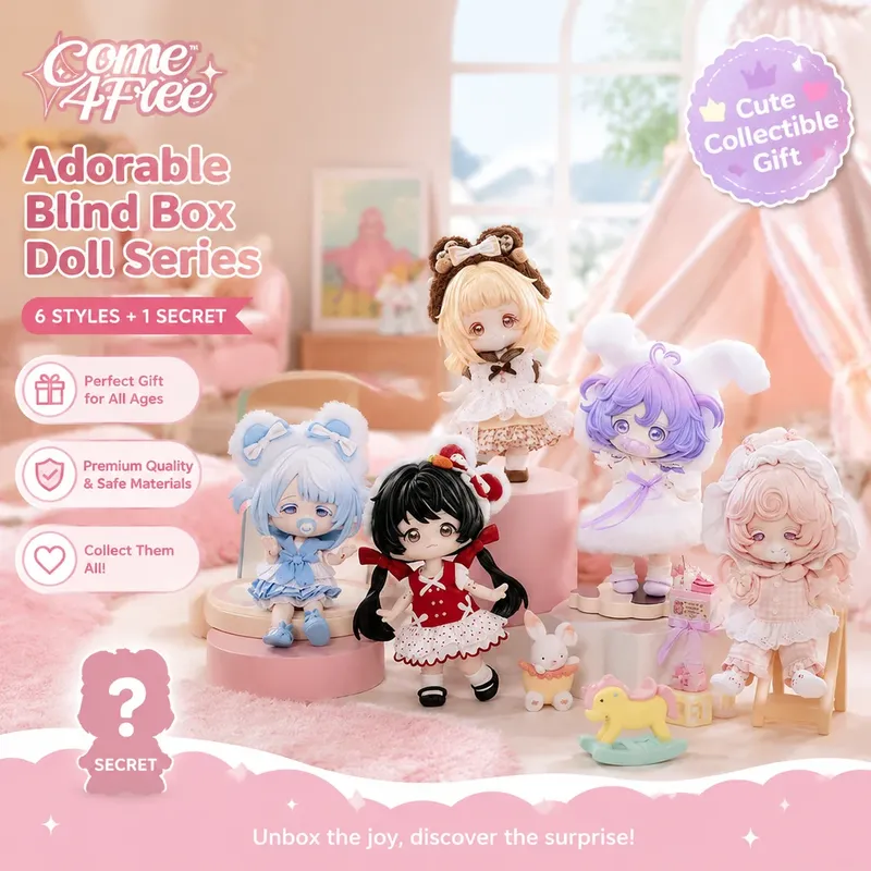 Collectible & Vintage Dolls For Wedding - Come4free 블라인드 박스 시리즈 BJD 인형