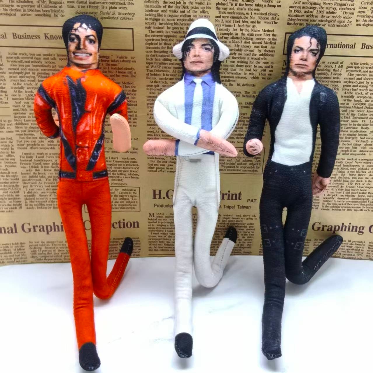 Vintage Collectible Figures - 빈티지 MJ 마이클 잭슨 코스프레 소품