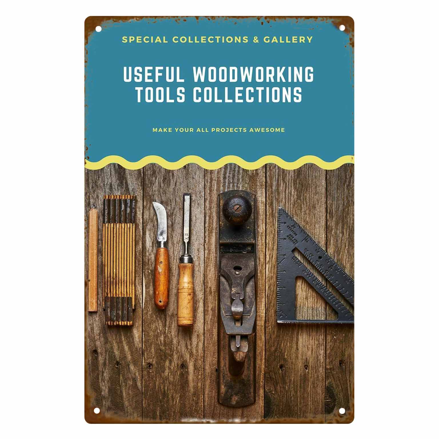 Collectible Vintage Tools - 2D 플랫 1개 