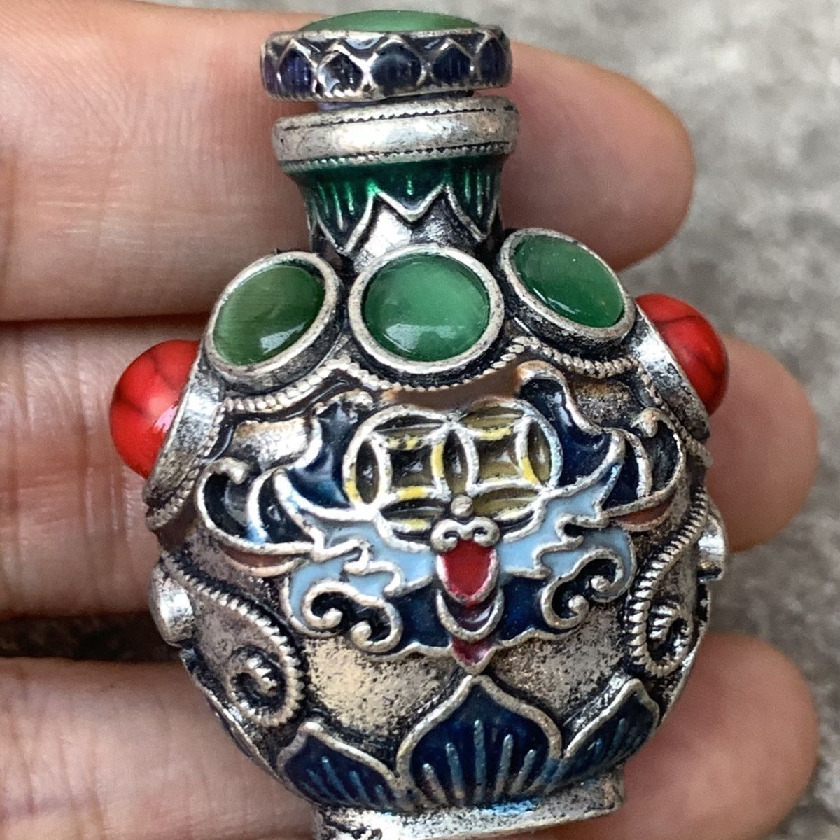 빈티지 카이로존느 청동 스너프 병, 미니 휴대용 스너프 - Collectible Vintage Tools 리뷰 및 가격