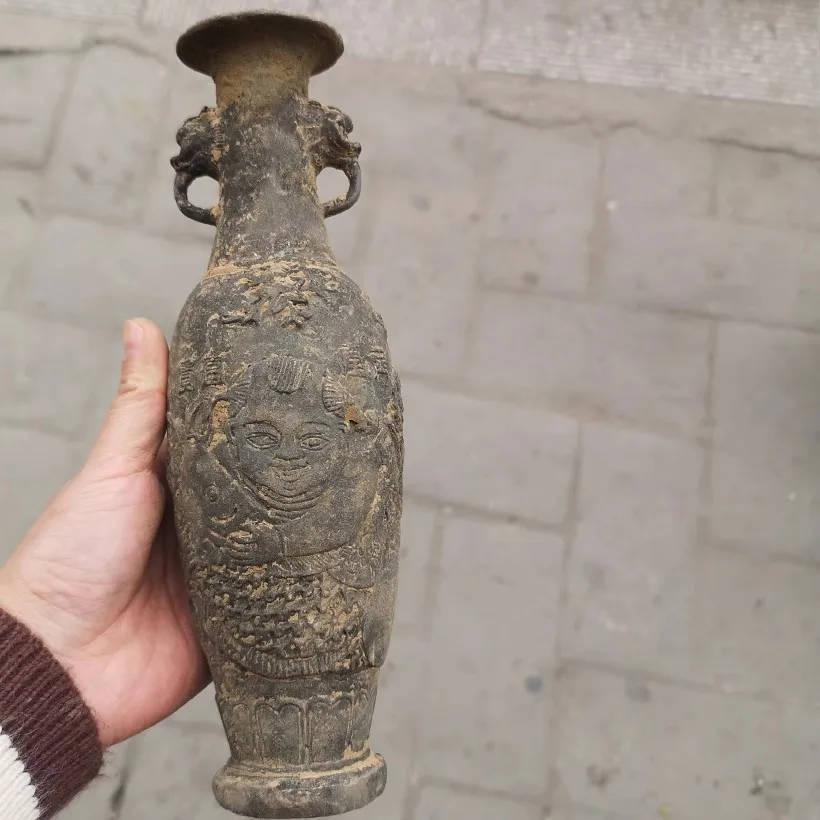청동 컬렉션 꽃병 조각된 물고기 장식 젠자이 장식 바이 - Collectible Vintage Tools 리뷰 및 가격