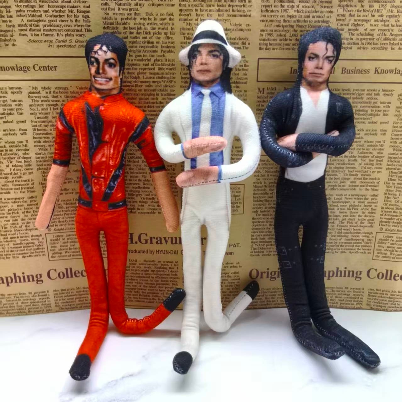 빈티지 MJ 마이클 잭슨 코스프레 소품 인형 구부릴 수 - Vintage Collectible Figures 리뷰 및 가격