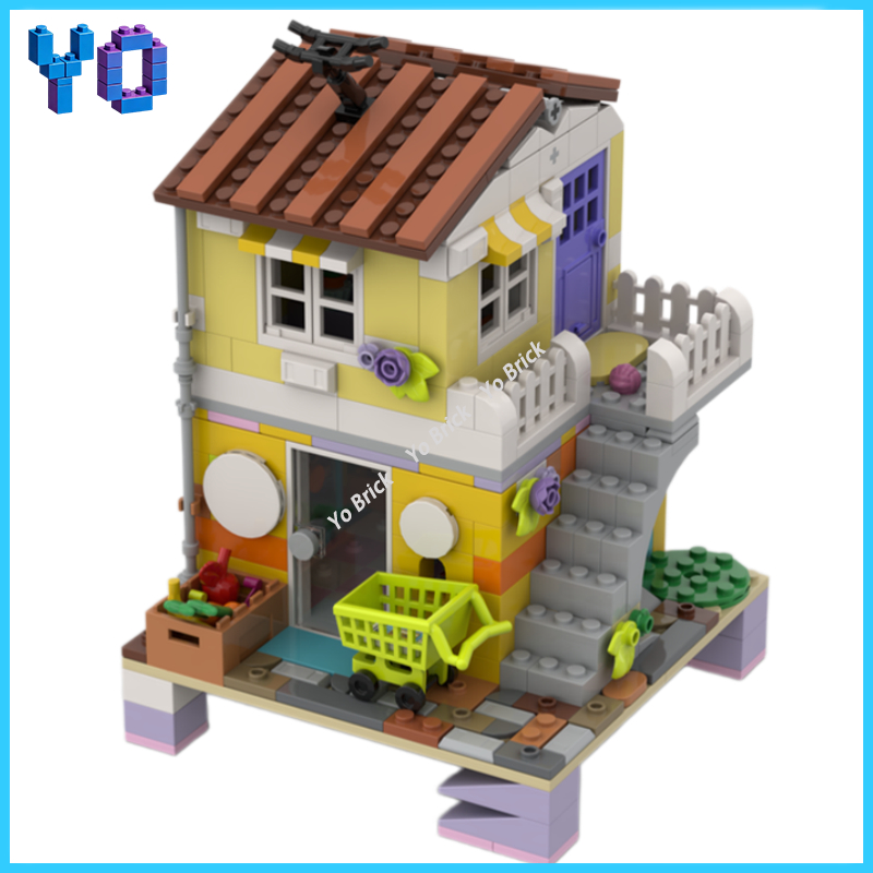 시뮬레이션된 옛날 거리 식료품점 빌딩 블록 빈티지 상점 - Vintage Collectible Shop 리뷰 및 가격