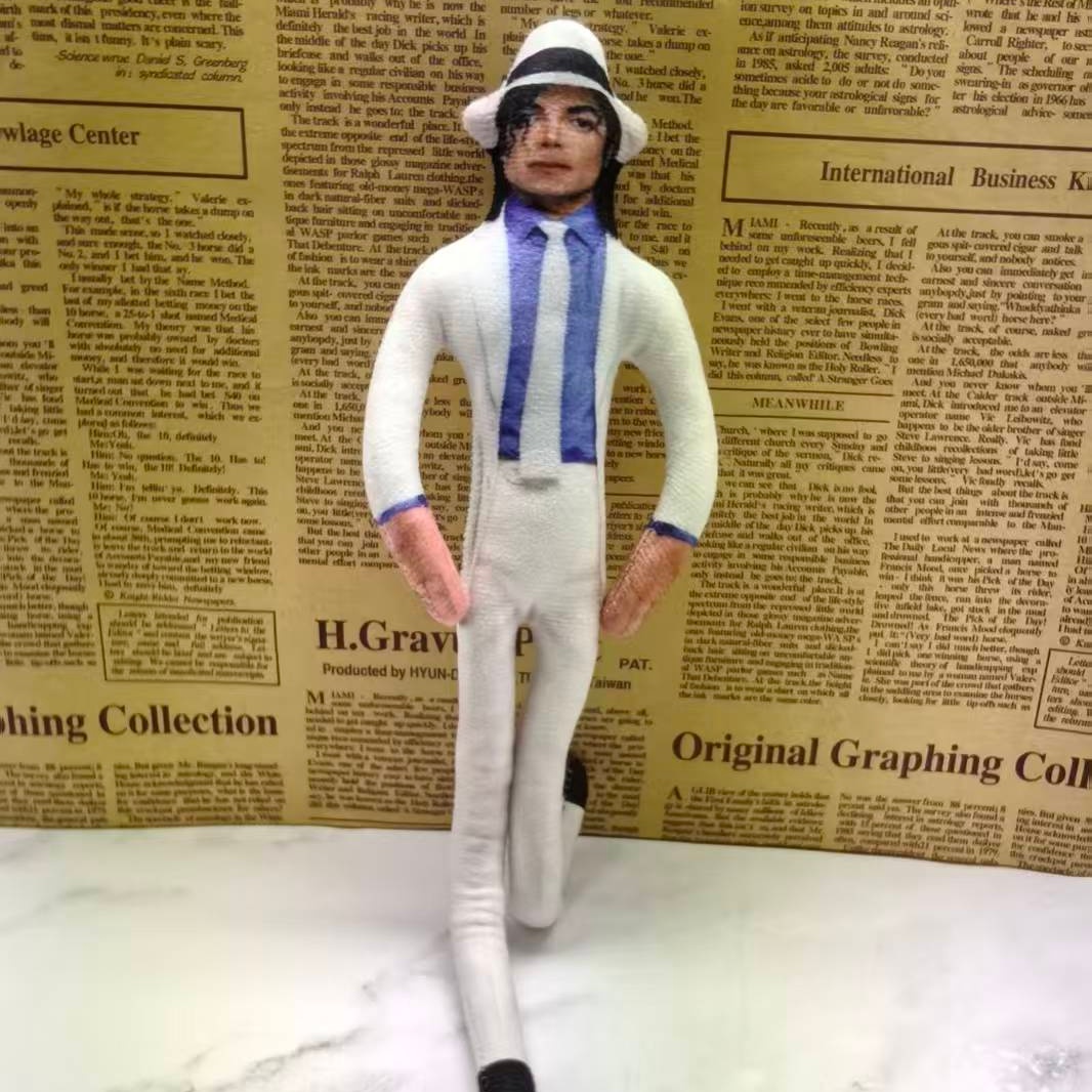 빈티지 MJ 마이클 잭슨 코스프레 소품 인형 구부릴 수 - Vintage Collectible Figures 리뷰 및 가격