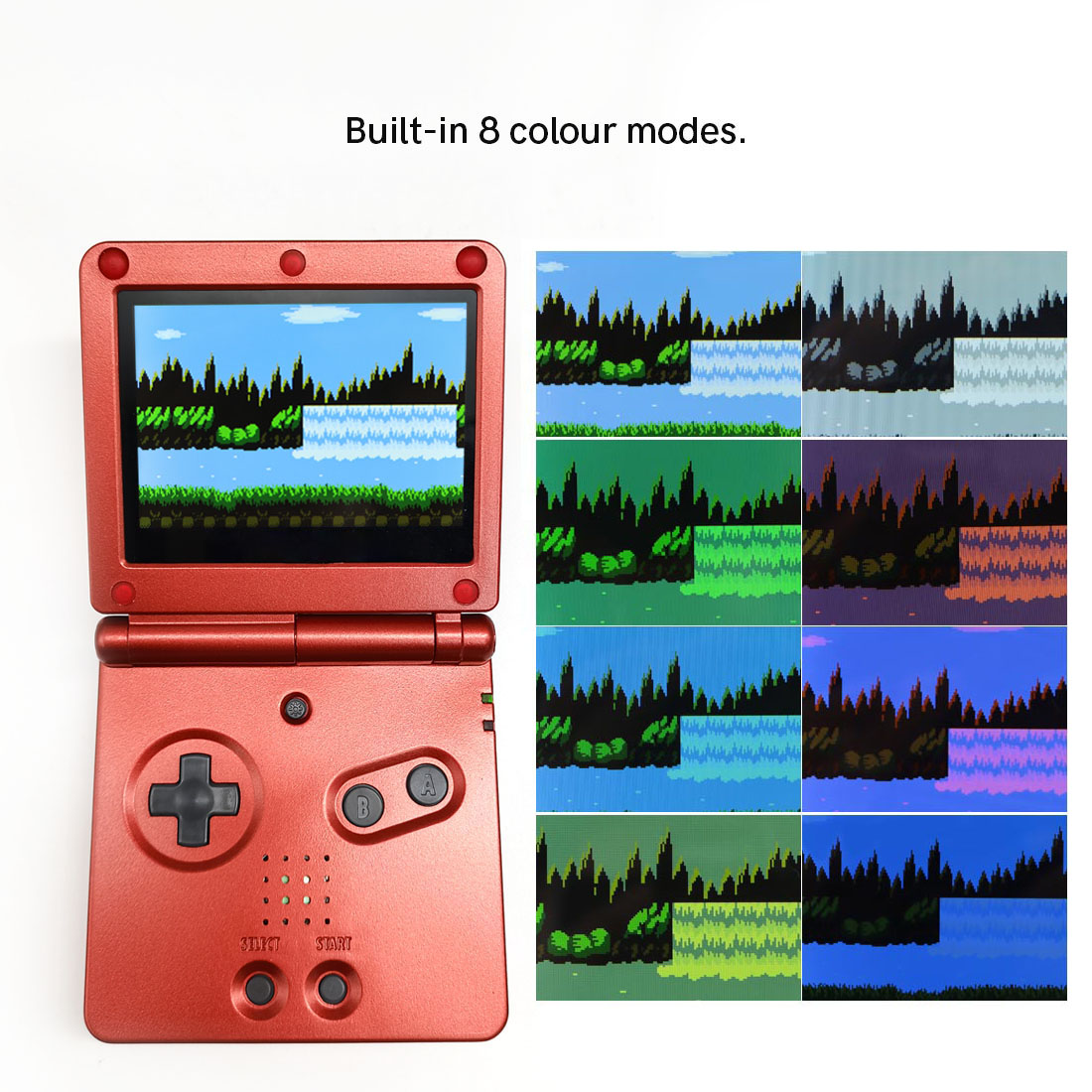 GBA SP V5 720x480 레트로 픽셀 3.0인치 - Vintage Game Collection 리뷰 및 가격