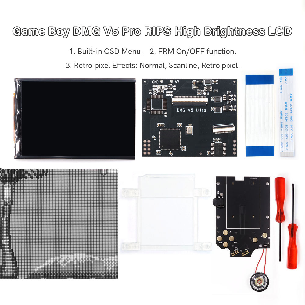 HISPEEDIDO GB Dmg V5 Pro 36컬러  - Vintage Game Collection 리뷰 및 가격